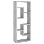 vidaXL Raft de perete, gri beton, 36x16x90 cm, lemn prelucrat vidaXL Raft de perete, gri beton, 36x16x90 cm, lemn prelucrat