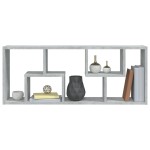 vidaXL Raft de perete, gri beton, 36x16x90 cm, lemn prelucrat vidaXL Raft de perete, gri beton, 36x16x90 cm, lemn prelucrat