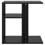 vidaXL Masă laterală, negru, 50x30x50 cm, lemn prelucrat vidaXL Masă laterală, negru, 50x30x50 cm, lemn prelucrat