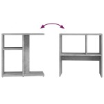 vidaXL Masă laterală, gri beton, 50x30x50 cm, lemn prelucrat vidaXL Masă laterală, gri beton, 50x30x50 cm, lemn prelucrat