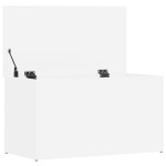 vidaXL Cufăr de depozitare, alb, 84x42x46 cm, lemn compozit vidaXL Cufăr de depozitare, alb, 84x42x46 cm, lemn compozit