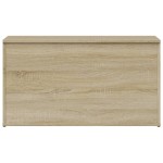 vidaXL Cufăr de depozitare, stejar sonoma, 84x42x46 cm, lemn compozit vidaXL Cufăr de depozitare, stejar sonoma, 84x42x46 cm, lemn compozit