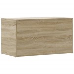 vidaXL Cufăr de depozitare, stejar sonoma, 84x42x46 cm, lemn compozit vidaXL Cufăr de depozitare, stejar sonoma, 84x42x46 cm, lemn compozit