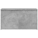 vidaXL Cufăr de depozitare, gri beton, 84x42x46 cm, lemn compozit vidaXL Cufăr de depozitare, gri beton, 84x42x46 cm, lemn compozit