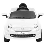 vidaXL Mașină electrică pentru copii Fiat 500, alb vidaXL Mașină electrică pentru copii Fiat 500, alb