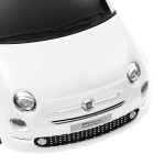 vidaXL Mașină electrică pentru copii Fiat 500, alb vidaXL Mașină electrică pentru copii Fiat 500, alb