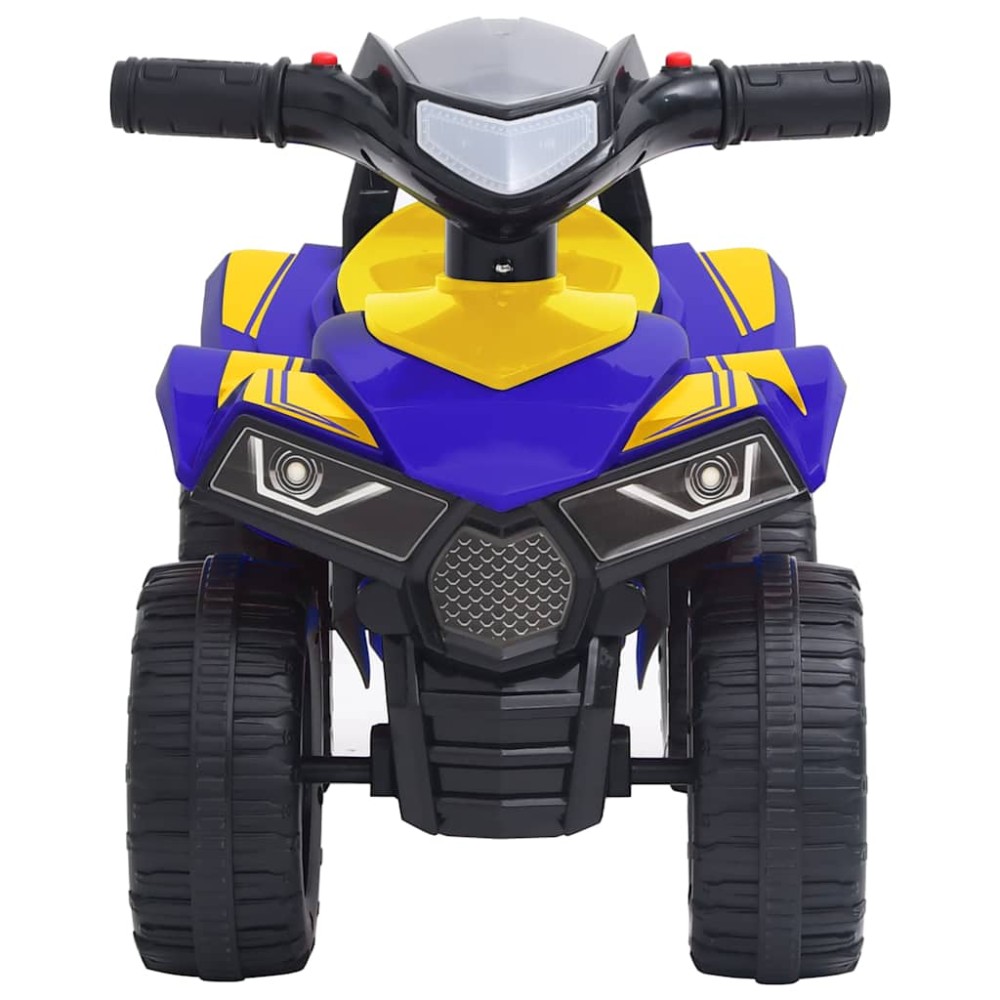 vidaXL ATV ride-on pentru copii Good Year, albastru