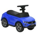 vidaXL Mașinuță primii pași Volkswagen T-Roc, albastru vidaXL Mașinuță primii pași Volkswagen T-Roc, albastru