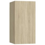 vidaXL Comodă TV, stejar Sonoma, 30,5x30x60 cm, lemn prelucrat vidaXL Comodă TV, stejar Sonoma, 30,5x30x60 cm, lemn prelucrat
