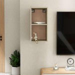 vidaXL Comodă TV, stejar Sonoma, 30,5x30x60 cm, lemn prelucrat vidaXL Comodă TV, stejar Sonoma, 30,5x30x60 cm, lemn prelucrat
