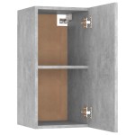 vidaXL Comodă TV, gri beton, 30,5x30x60 cm, lemn prelucrat vidaXL Comodă TV, gri beton, 30,5x30x60 cm, lemn prelucrat