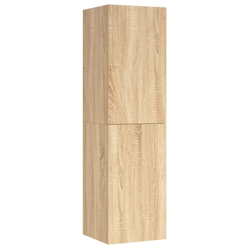 vidaXL Comodă TV, stejar Sonoma, 30,5x30x110 cm, lemn prelucrat