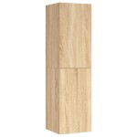 vidaXL Comodă TV, stejar Sonoma, 30,5x30x110 cm, lemn prelucrat vidaXL Comodă TV, stejar Sonoma, 30,5x30x110 cm, lemn prelucrat