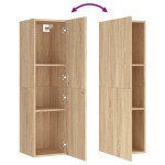 vidaXL Comodă TV, stejar Sonoma, 30,5x30x110 cm, lemn prelucrat vidaXL Comodă TV, stejar Sonoma, 30,5x30x110 cm, lemn prelucrat