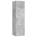 vidaXL Comodă TV, gri beton, 30,5x30x110 cm, lemn prelucrat vidaXL Comodă TV, gri beton, 30,5x30x110 cm, lemn prelucrat