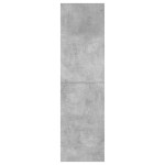 vidaXL Comodă TV, gri beton, 30,5x30x110 cm, lemn prelucrat vidaXL Comodă TV, gri beton, 30,5x30x110 cm, lemn prelucrat
