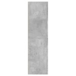 vidaXL Comodă TV, gri beton, 30,5x30x110 cm, lemn prelucrat vidaXL Comodă TV, gri beton, 30,5x30x110 cm, lemn prelucrat