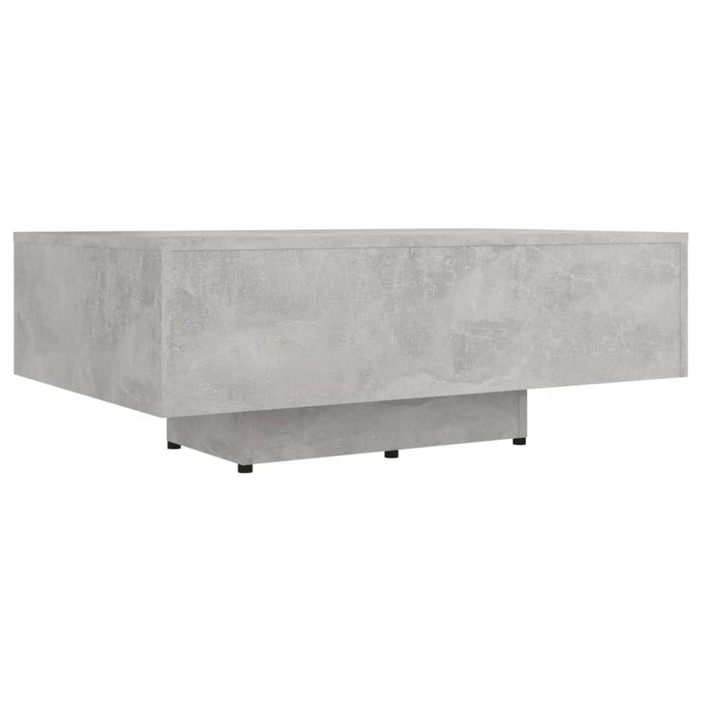 vidaXL Măsuță de cafea, gri beton, 85x55x31 cm, lemn prelucrat