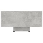 vidaXL Măsuță de cafea, gri beton, 85x55x31 cm, lemn prelucrat vidaXL Măsuță de cafea, gri beton, 85x55x31 cm, lemn prelucrat