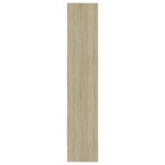 vidaXL Bibliotecă, stejar Sonoma, 40x35x180 cm, lemn prelucrat