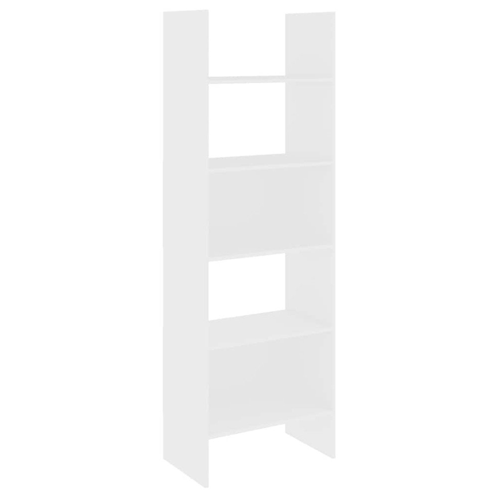 vidaXL Bibliotecă, alb, 60x35x180 cm, lemn prelucrat