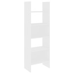 vidaXL Bibliotecă, alb, 60x35x180 cm, lemn prelucrat vidaXL Bibliotecă, alb, 60x35x180 cm, lemn prelucrat