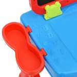vidaXL Set de joacă pentru copii cu șevalet şi birou 3 în 1 vidaXL Set de joacă pentru copii cu șevalet şi birou 3 în 1