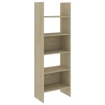 vidaXL Bibliotecă, stejar sonoma, 60x35x180 cm, lemn prelucrat vidaXL Bibliotecă, stejar sonoma, 60x35x180 cm, lemn prelucrat