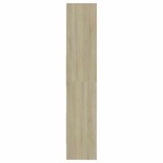 vidaXL Bibliotecă, stejar sonoma, 60x35x180 cm, lemn prelucrat vidaXL Bibliotecă, stejar sonoma, 60x35x180 cm, lemn prelucrat