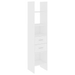 vidaXL Bibliotecă, alb, 40x35x180 cm, lemn prelucrat vidaXL Bibliotecă, alb, 40x35x180 cm, lemn prelucrat