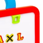 vidaXL Șevalet pentru copii 2-1 cu tablă magnetică și cu cretă vidaXL Șevalet pentru copii 2-1 cu tablă magnetică și cu cretă