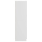 vidaXL Șifonier, alb, 82,5x51,5x180 cm, lemn prelucrat