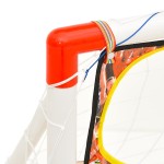 vidaXL Set poartă de fotbal copii cu perete de poartă 120x51x77,5 cm vidaXL Set poartă de fotbal copii cu perete de poartă 120x51x77,5 cm