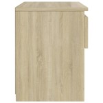 vidaXL Noptieră, stejar sonoma, 40x30x39 cm, lemn prelucrat vidaXL Noptieră, stejar sonoma, 40x30x39 cm, lemn prelucrat