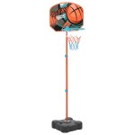vidaXL Set de joc de baschet portabil, reglabil, 109-141 cm vidaXL Set de joc de baschet portabil, reglabil, 109-141 cm