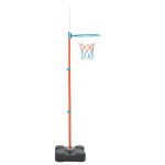 vidaXL Set de joc de baschet portabil, reglabil, 109-141 cm vidaXL Set de joc de baschet portabil, reglabil, 109-141 cm
