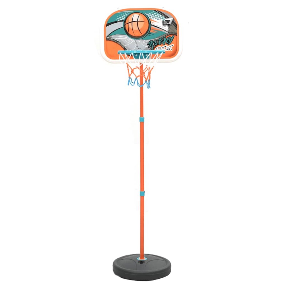 vidaXL Set de joc de baschet portabil, reglabil, 133-160 cm