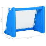 vidaXL Poartă de fotbal pentru copii, 100x75x55 cm, plastic vidaXL Poartă de fotbal pentru copii, 100x75x55 cm, plastic