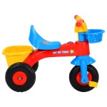 vidaXL Tricicletă pentru copii, multicolor vidaXL Tricicletă pentru copii, multicolor