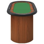 vidaXL Masă de poker, 10 jucători, verde, 160x80x75 cm vidaXL Masă de poker, 10 jucători, verde, 160x80x75 cm