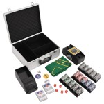 vidaXL Set de jetoane de poker 300 buc. 11,5 g vidaXL Set de jetoane de poker 300 buc. 11,5 g