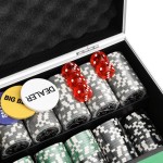 vidaXL Set de jetoane de poker 300 buc. 11,5 g vidaXL Set de jetoane de poker 300 buc. 11,5 g