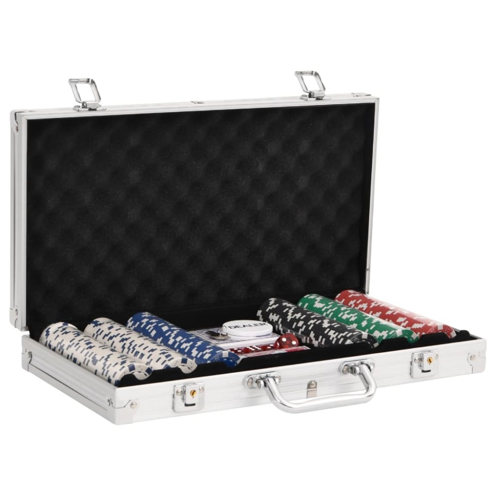 vidaXL Set de jetoane de poker 300 buc. 11,5 g