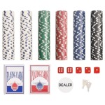 vidaXL Set de jetoane de poker 300 buc. 11,5 g vidaXL Set de jetoane de poker 300 buc. 11,5 g