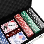 vidaXL Set de jetoane de poker 300 buc. 11,5 g vidaXL Set de jetoane de poker 300 buc. 11,5 g