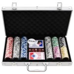 vidaXL Set de jetoane de poker 300 buc. 11,5 g vidaXL Set de jetoane de poker 300 buc. 11,5 g