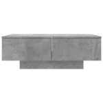 vidaXL Măsuță de cafea, gri beton, 90x60x31 cm, lemn prelucrat