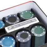 vidaXL Set de jetoane de poker 200 buc. 4 g vidaXL Set de jetoane de poker 200 buc. 4 g