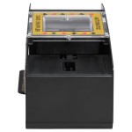 vidaXL Aparat automat de amestecat cărți, negru, 2 pachete vidaXL Aparat automat de amestecat cărți, negru, 2 pachete