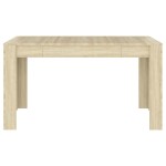 vidaXL Masă de sufragerie stejar Sonoma 140x74,5x76 cm lemn prelucrat